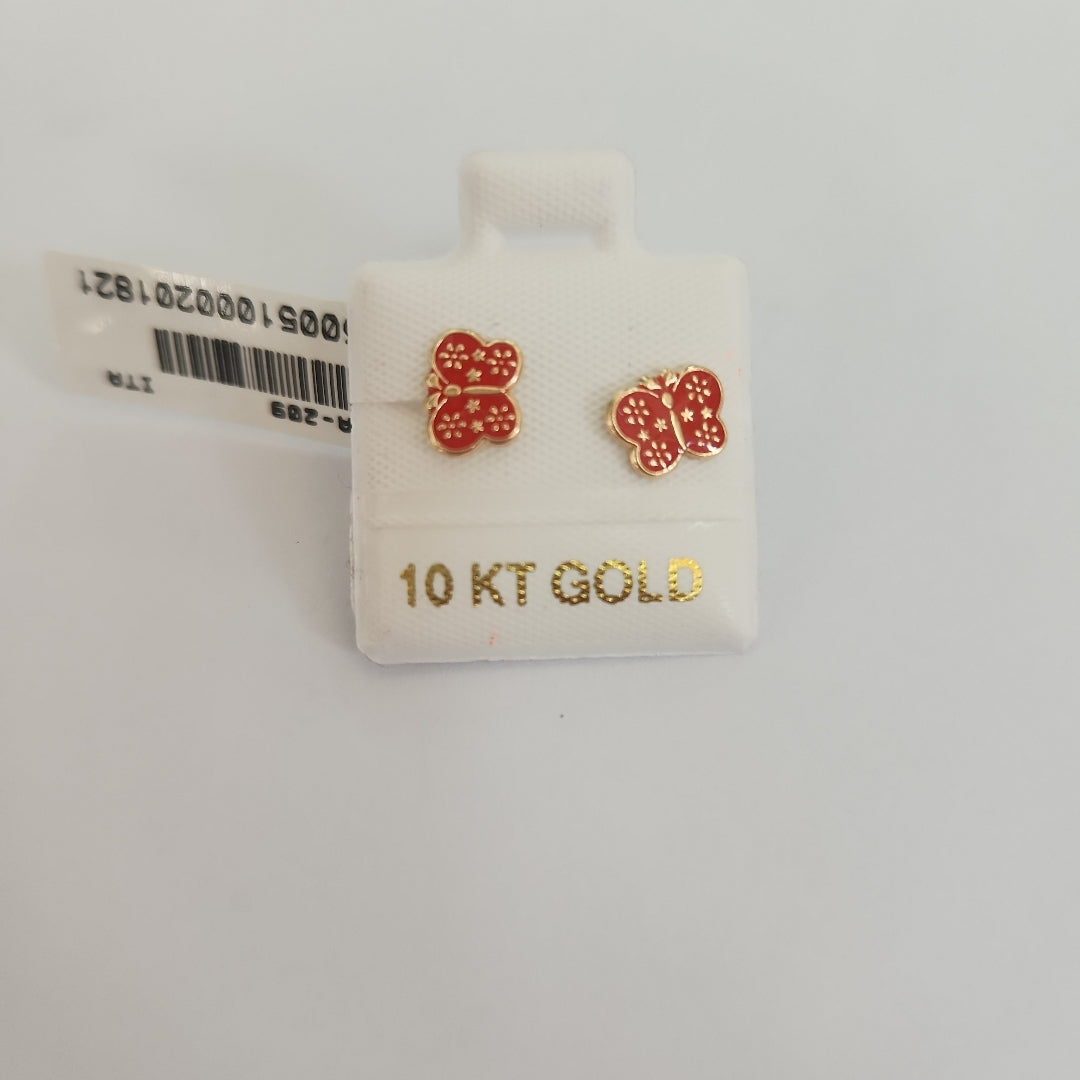 BROQUELES ORO 10K 1 (NUEVO)