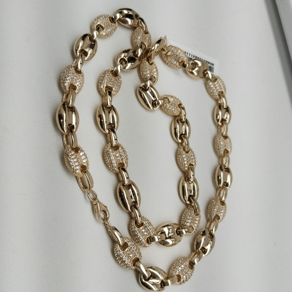 GARGANTILLAS ORO 14K 35.5 (NUEVO)