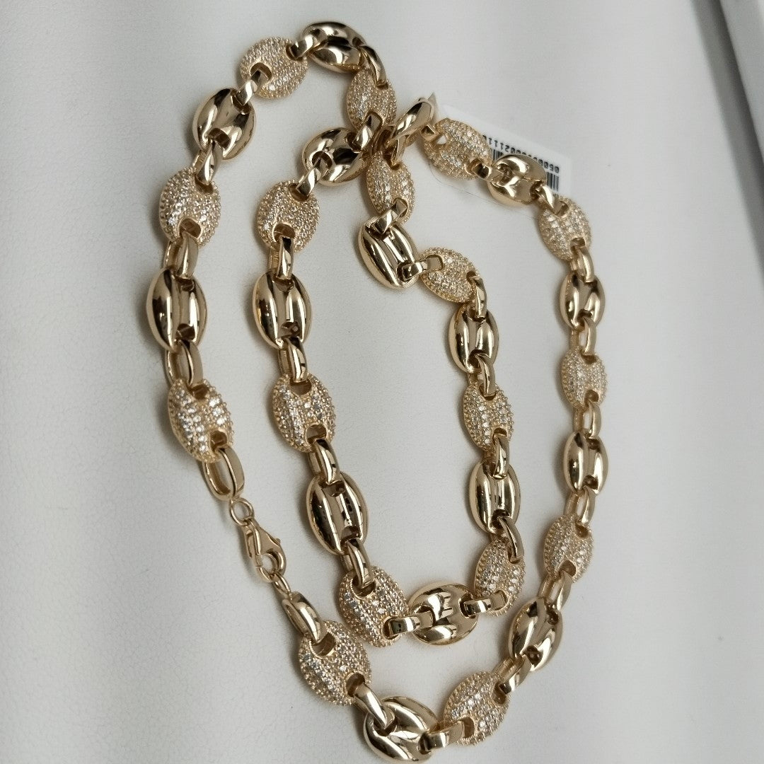 GARGANTILLAS ORO 14K 35.5 (NUEVO)