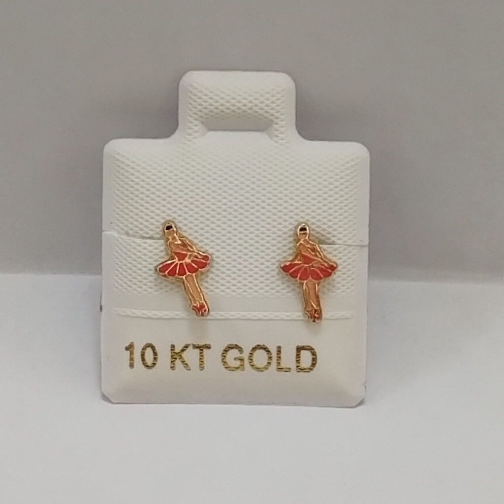 BROQUELES ORO 10K 1 (NUEVO)