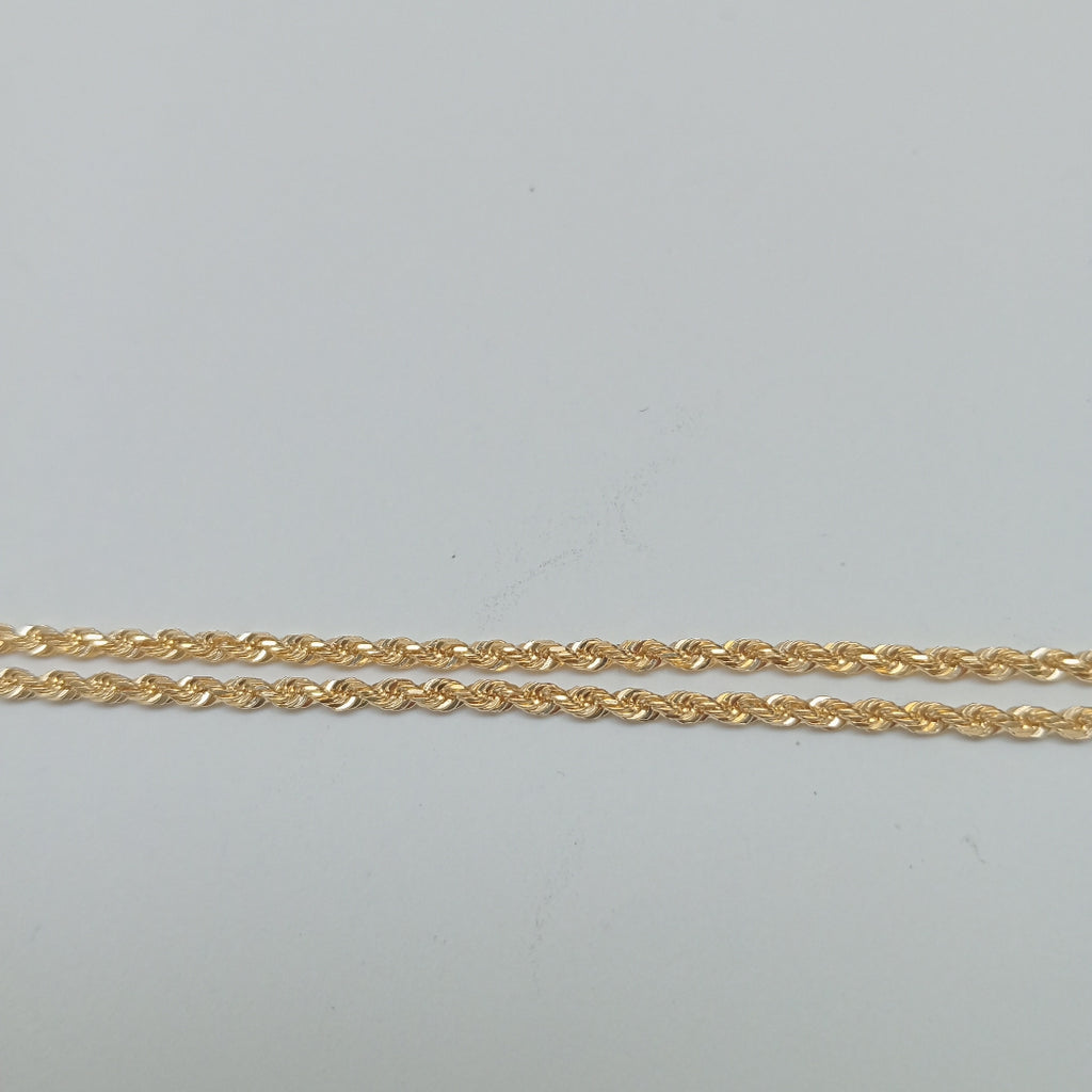 CADENAS TORSAL ORO 14K 7.7 (NUEVO)