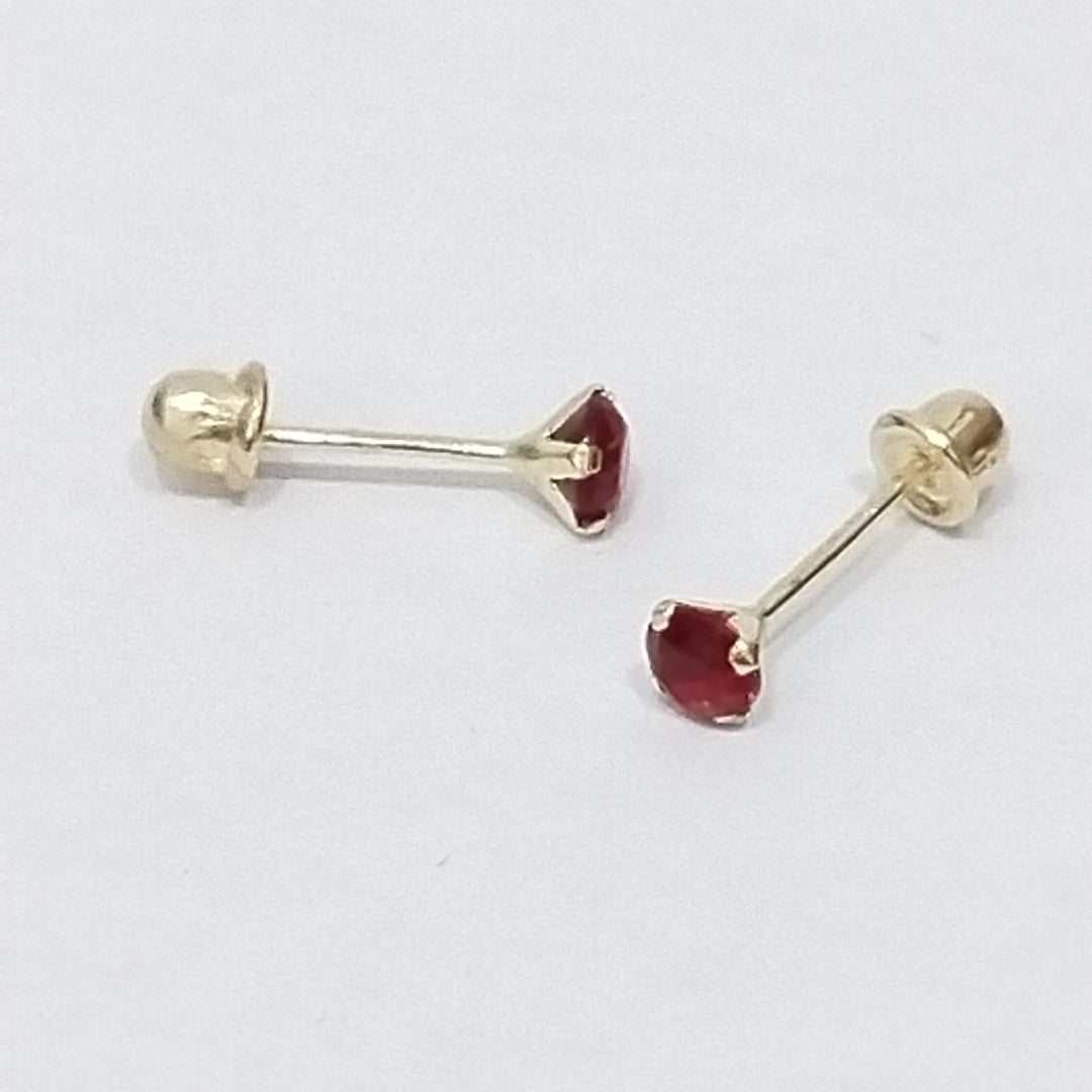 BROQUELES ORO 14K 1 (NUEVO)