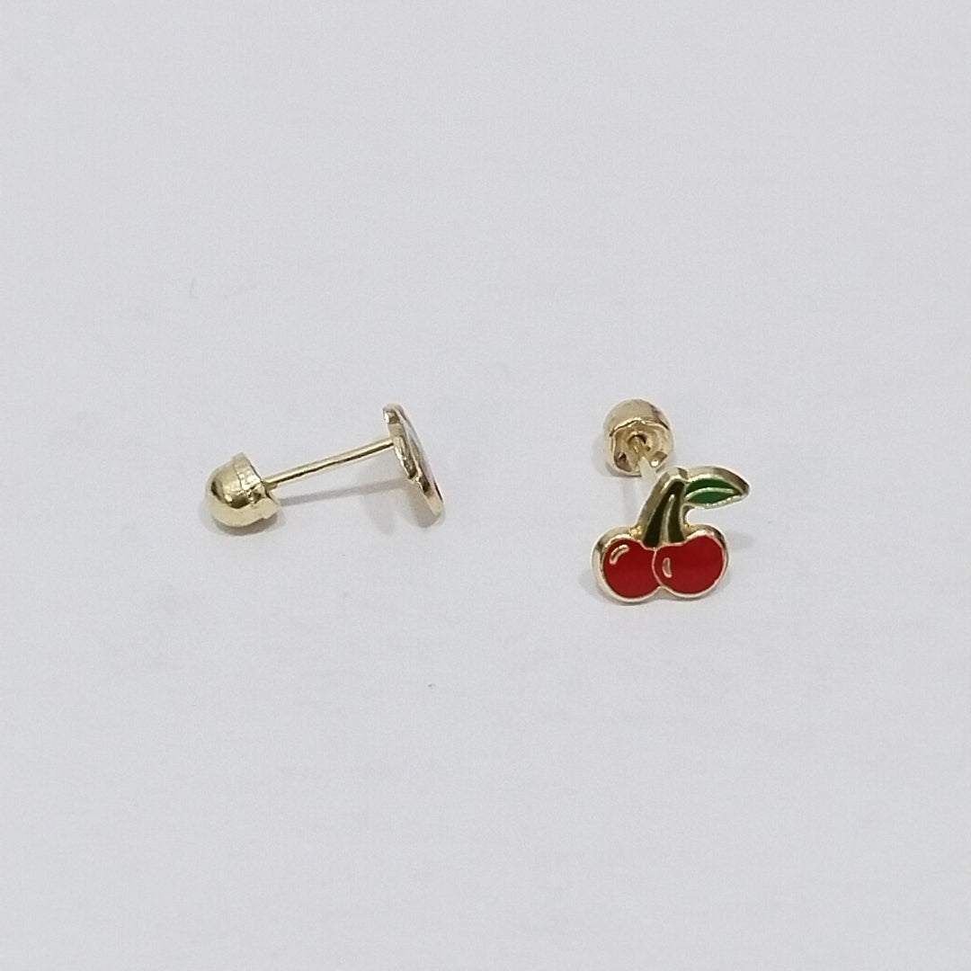 BROQUELES ORO 14K 1 (NUEVO)