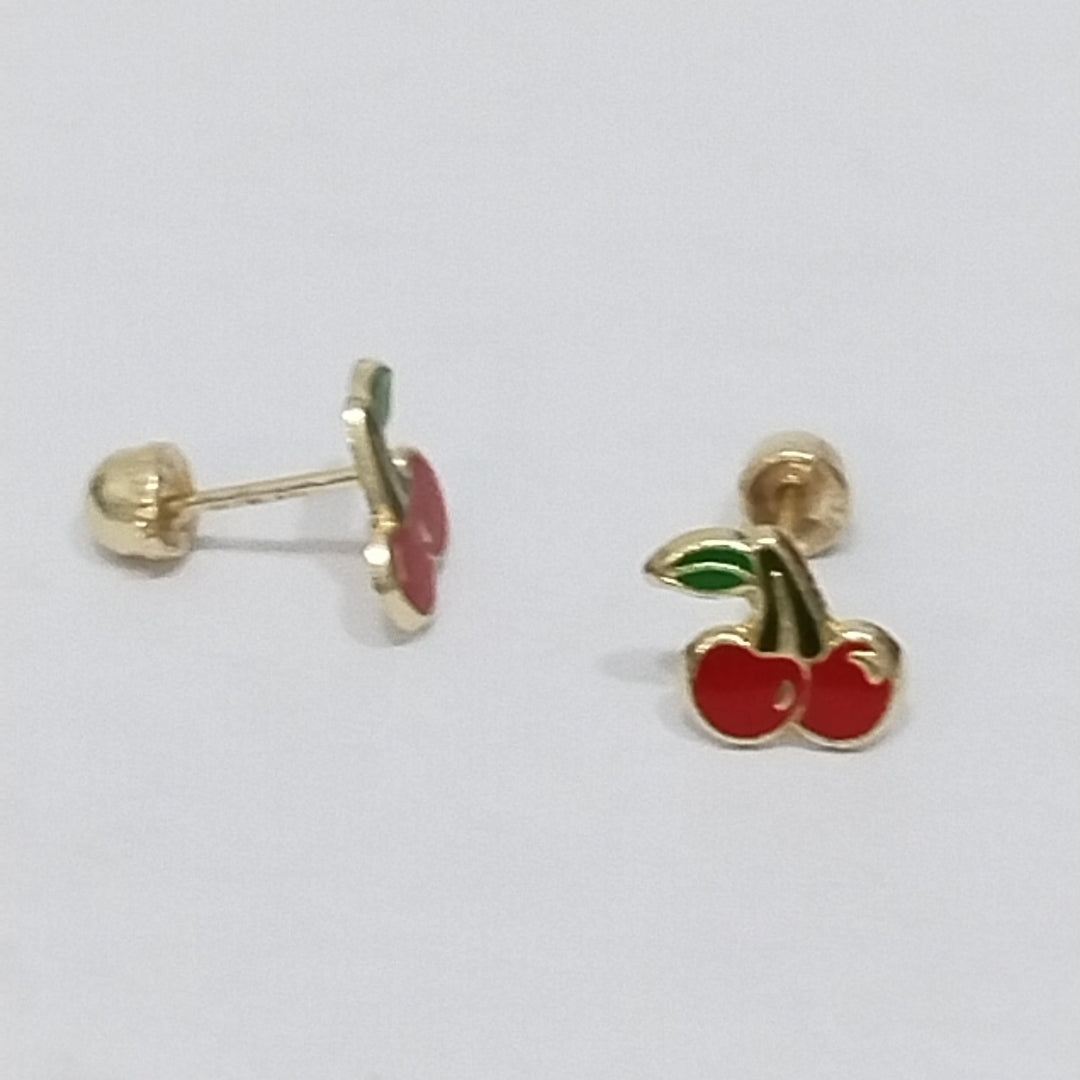 BROQUELES ORO 14K 1 (NUEVO)