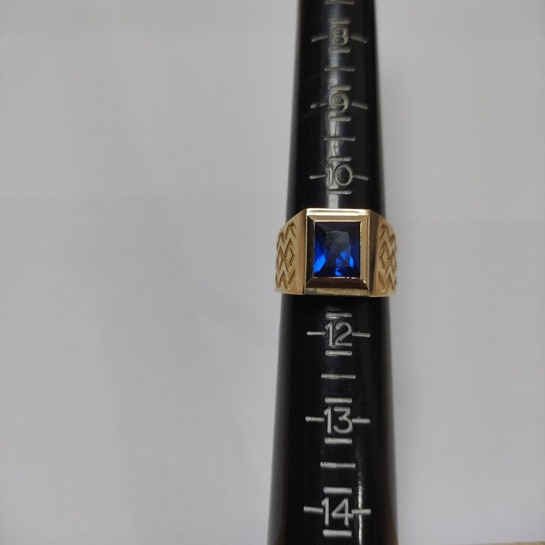 ANILLOS CABALLERO ORO 14K 8.9 (NUEVO)