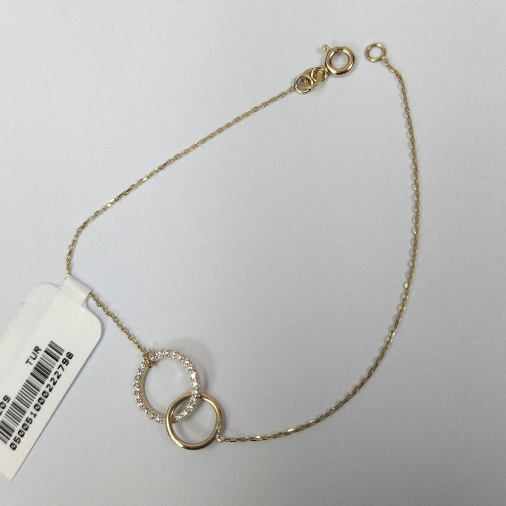 PULSERAS DAMA ORO 14K 1.1 (NUEVO)