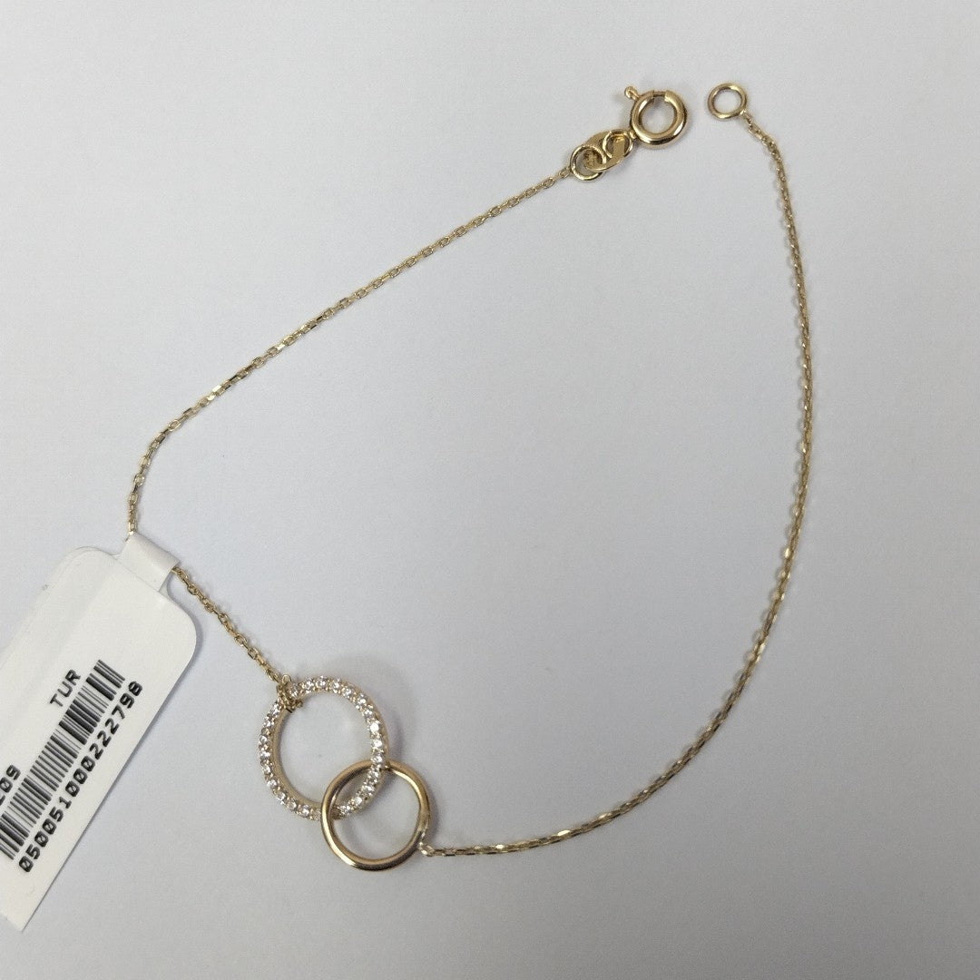PULSERAS DAMA ORO 14K 1.1 (NUEVO)