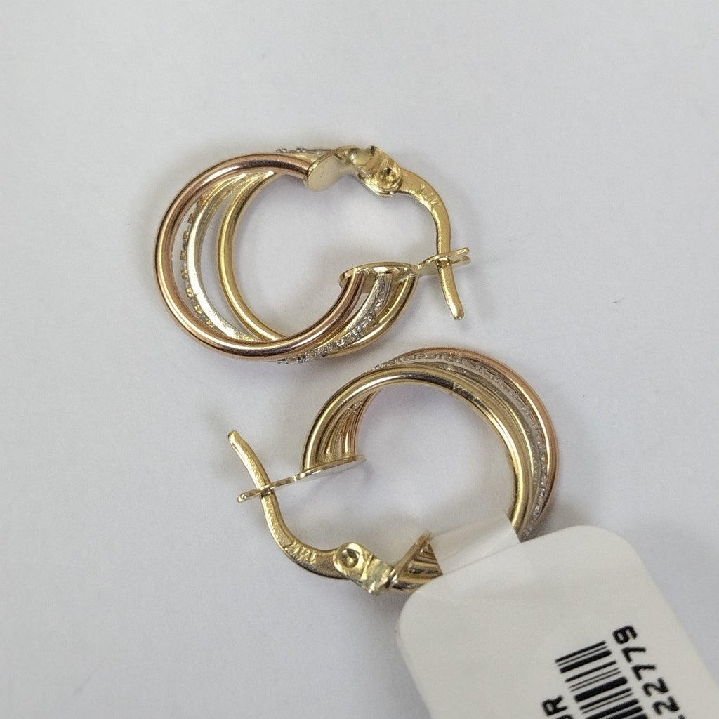 ARRACADAS ORO 14K 2.6 (NUEVO)
