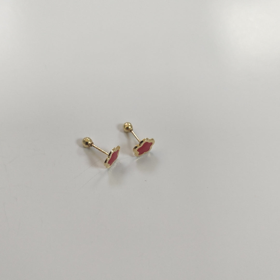 BROQUELES ORO 10K 1 (NUEVO)