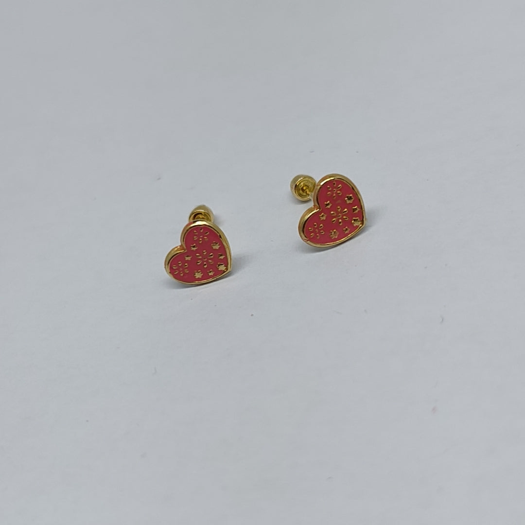 BROQUELES ORO 10K 1 (NUEVO)