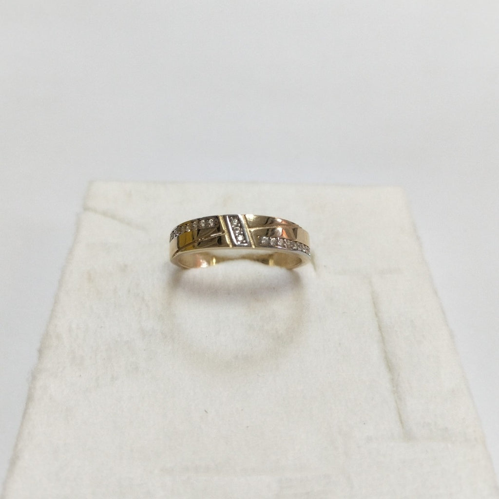 ANILLOS DAMA ORO 14K 2 (NUEVO)