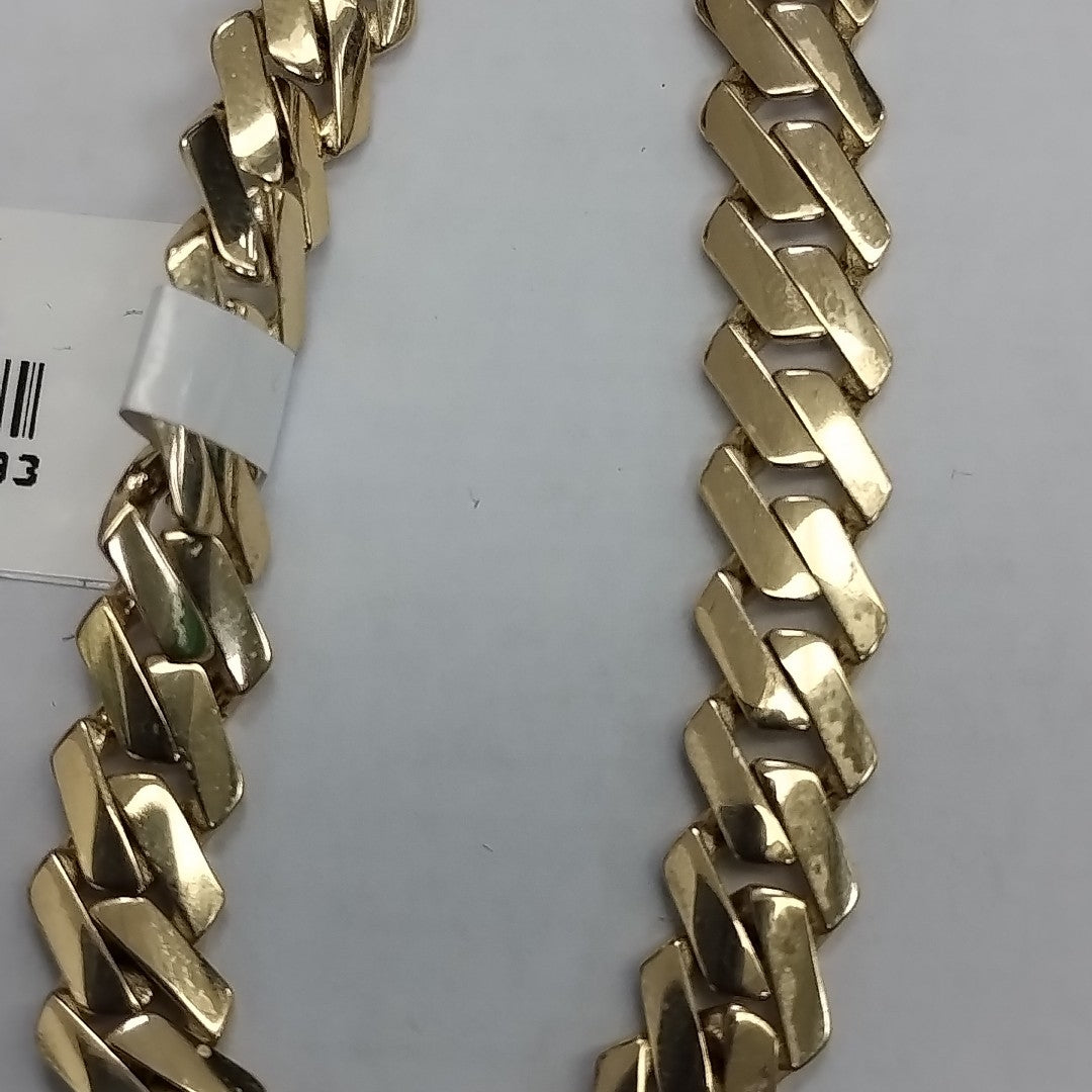 PULSERA MONACO ORO 14K 9 (NUEVO)
