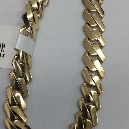 PULSERA MONACO ORO 14K 9 (NUEVO)