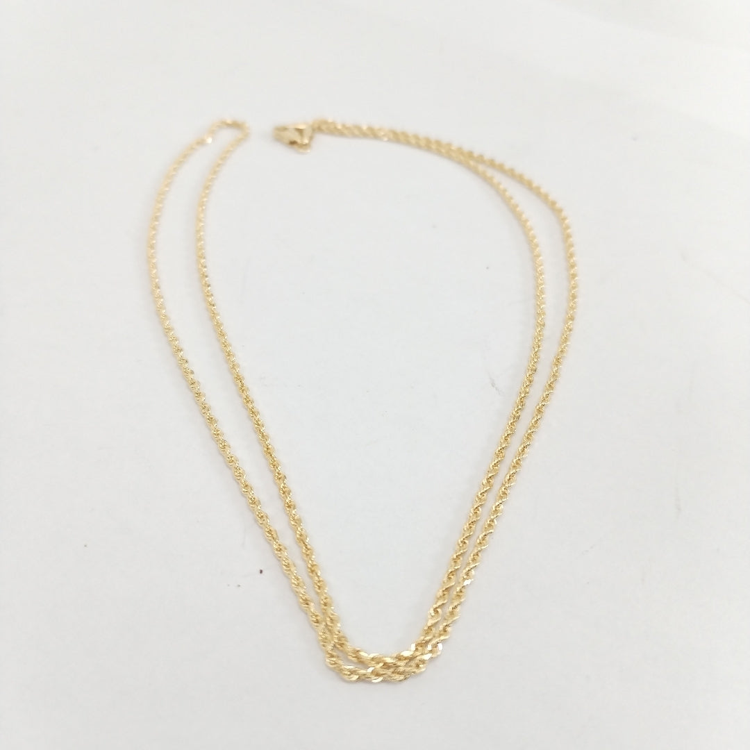 CADENAS TORSAL ORO 14K 4.6 (NUEVO)