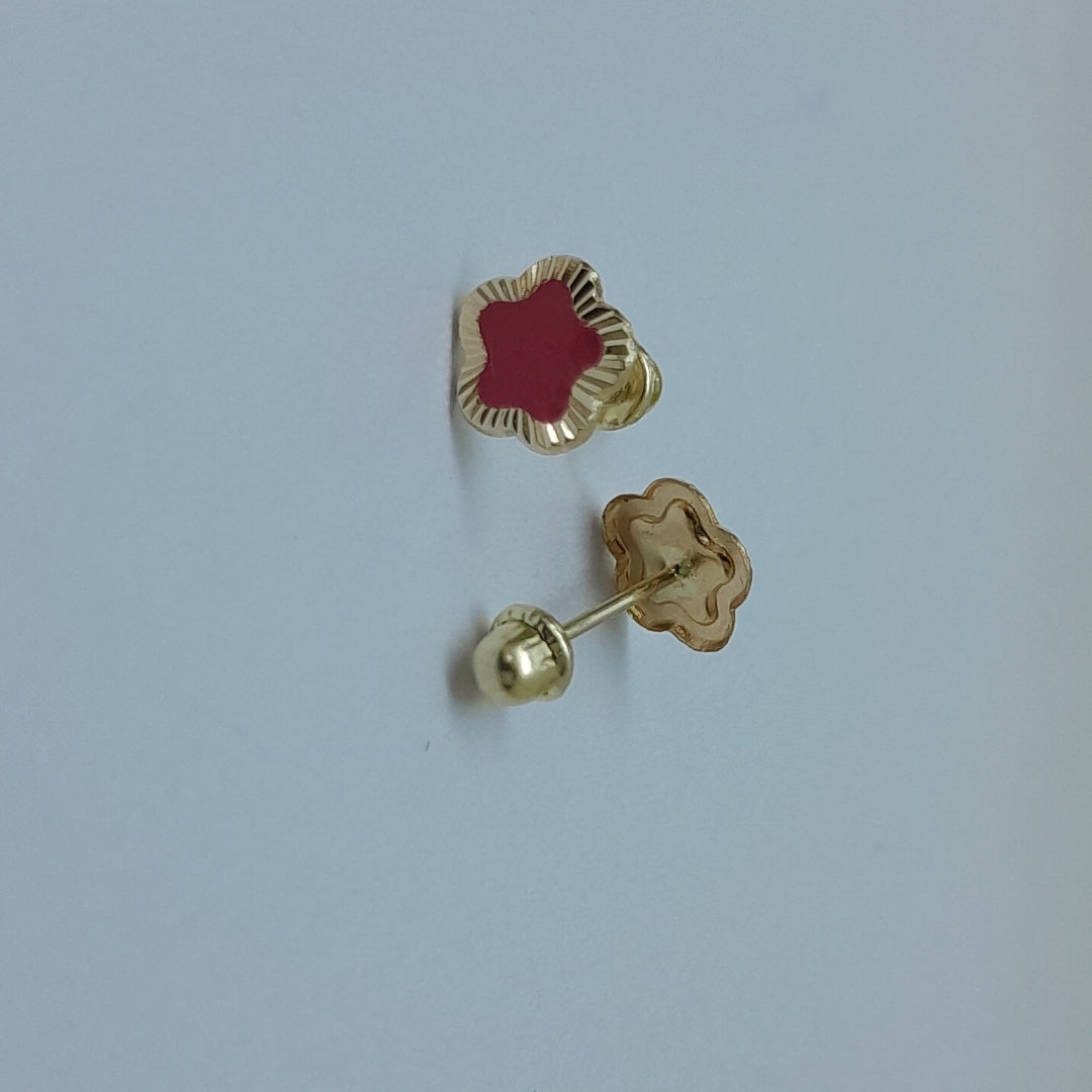 BROQUELES ORO 10K 1 (NUEVO)