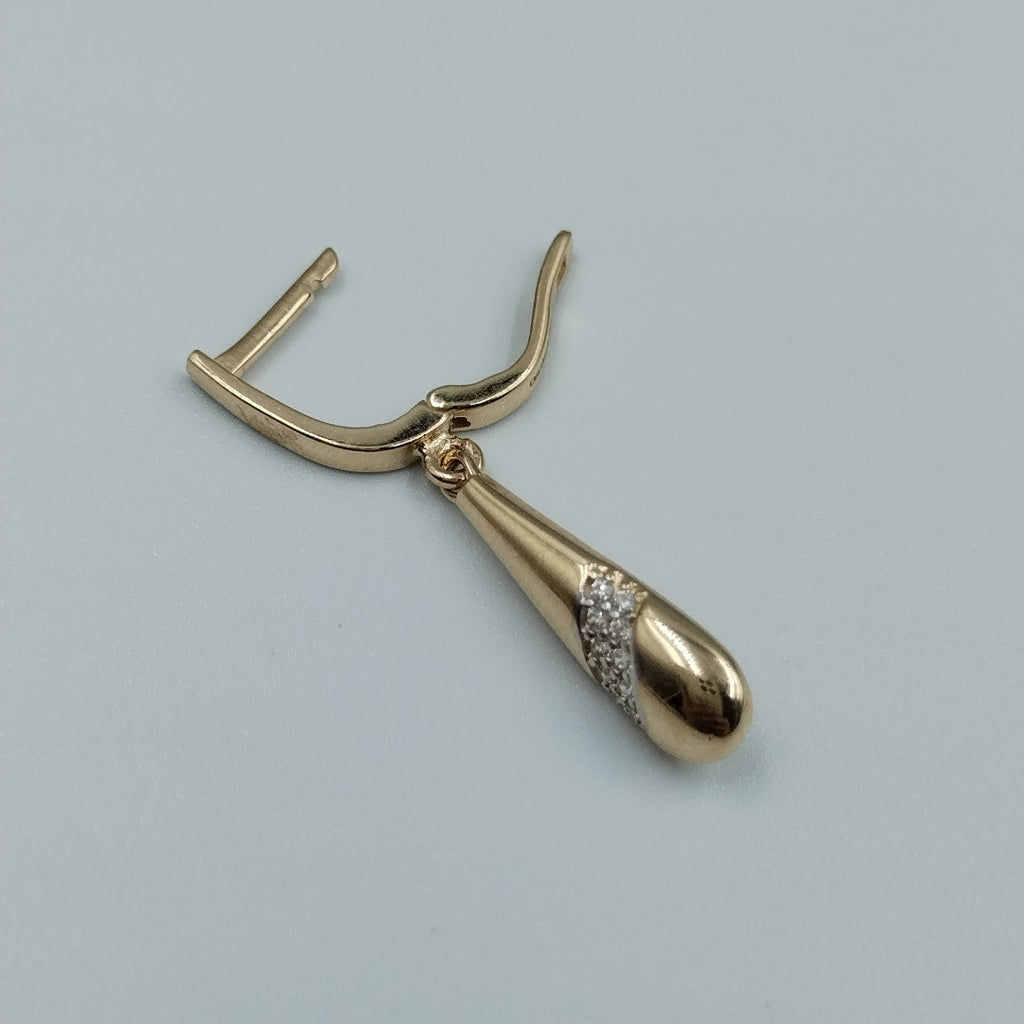 BROQUELES ORO 14K 2.6 (NUEVO)