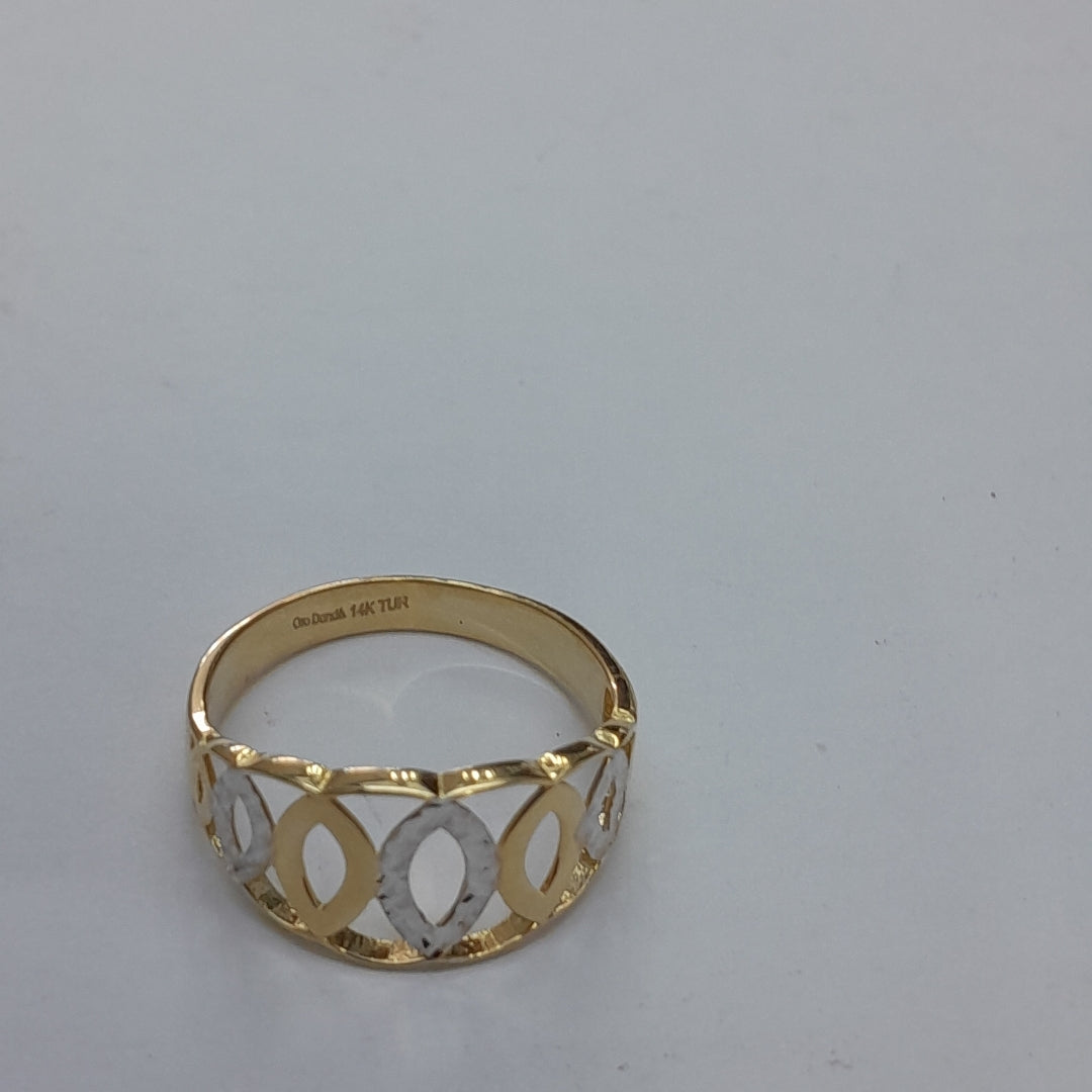 ANILLOS DAMA ORO 14K 2 (NUEVO)