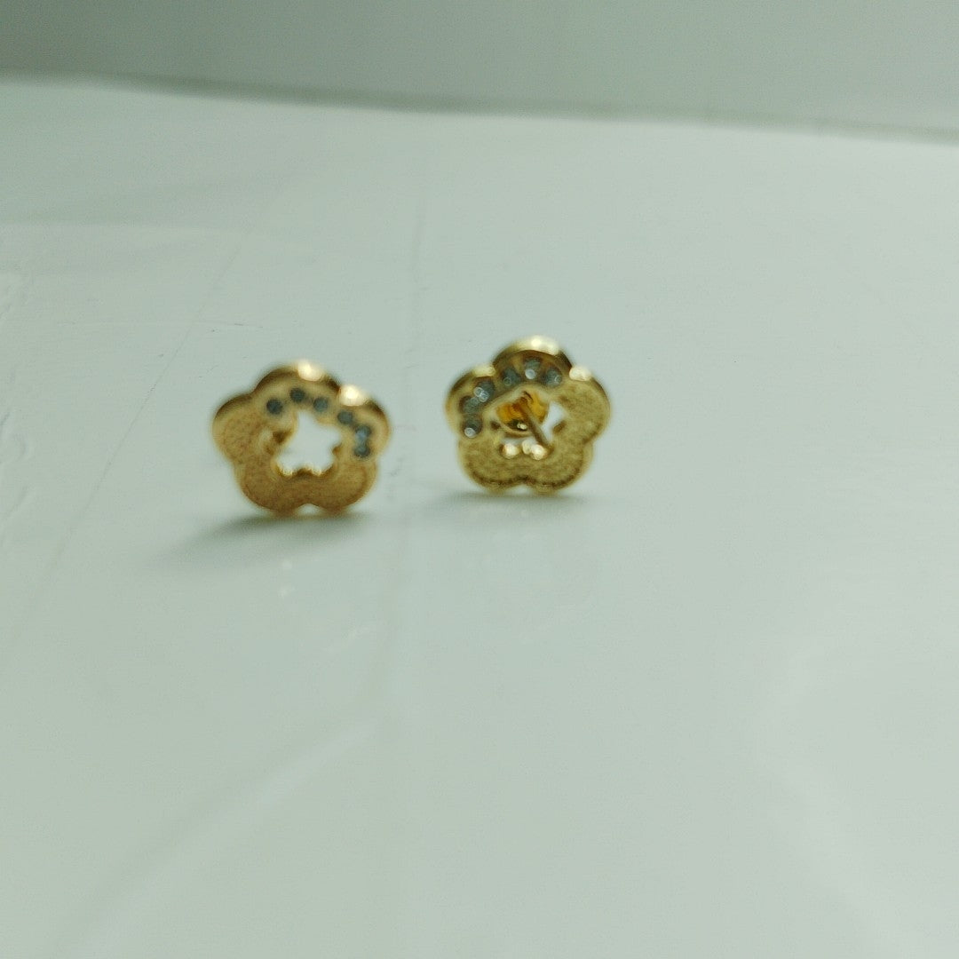 BROQUELES ORO 14K 1 (NUEVO)