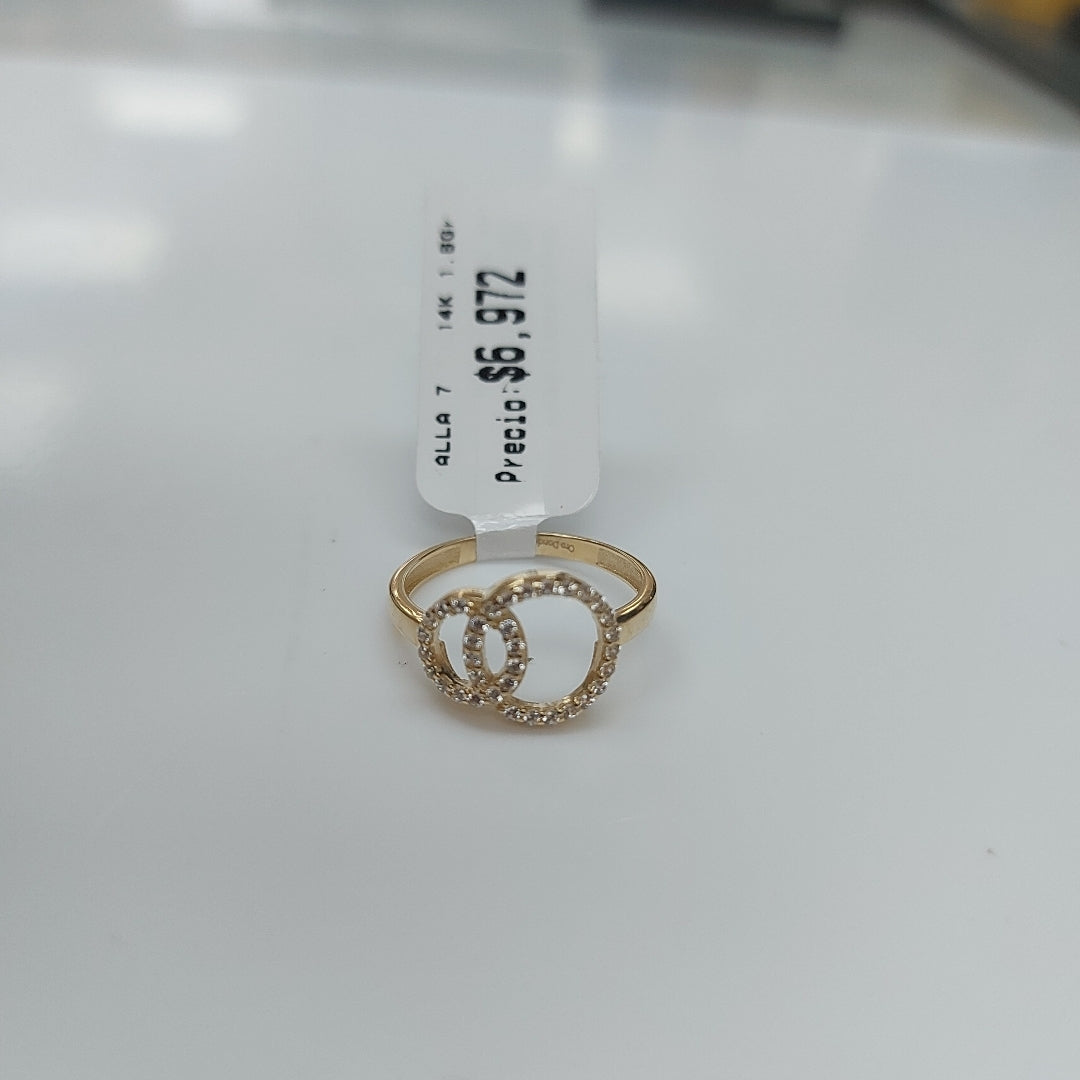 ANILLOS DAMA ORO 14K 1.8 (NUEVO)
