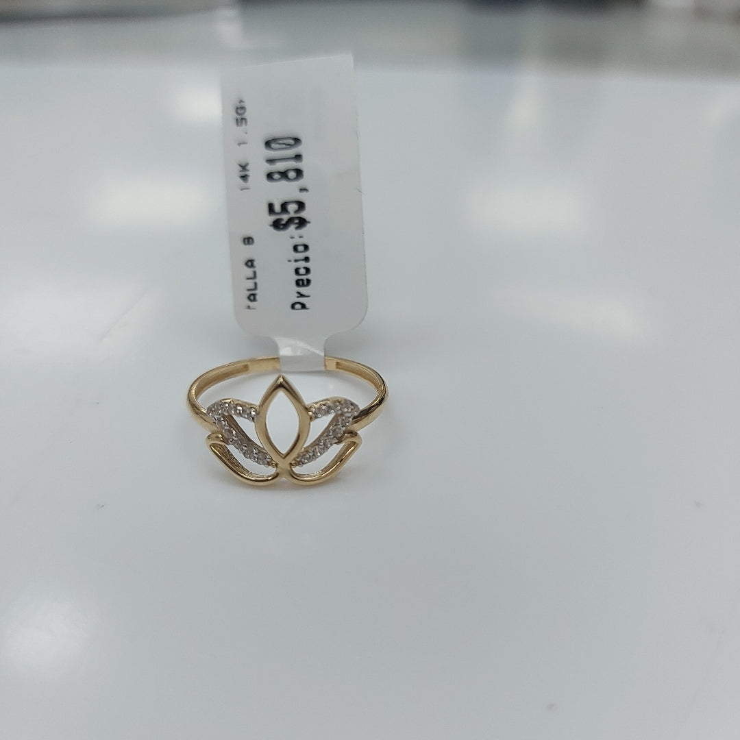 ANILLOS DAMA ORO 14K 1.5 (NUEVO)