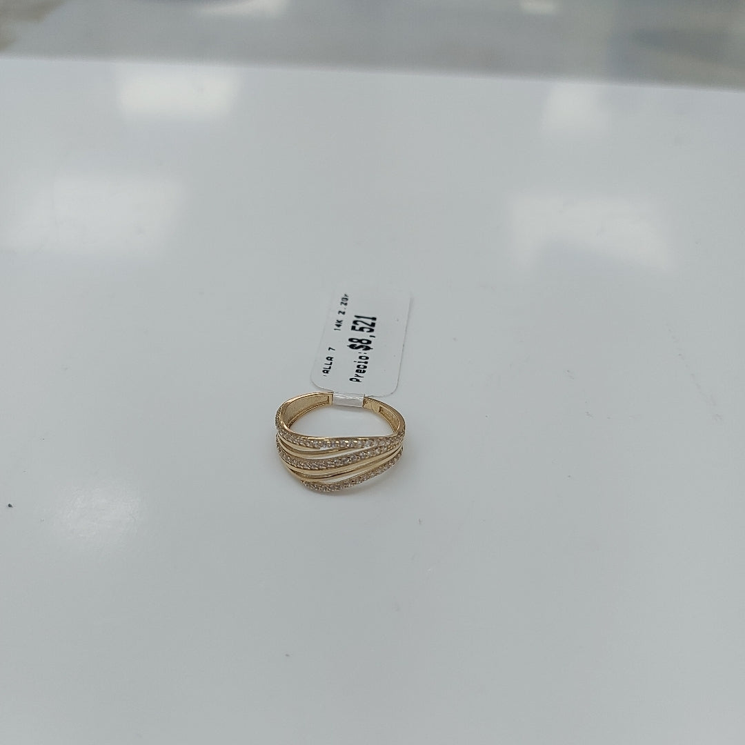 ANILLOS DAMA ORO 14K 2.2 (NUEVO)