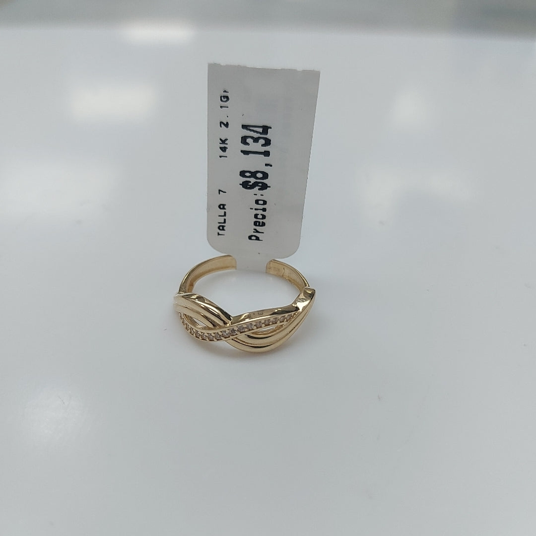 ANILLOS DAMA ORO 14K 2.1 (NUEVO)