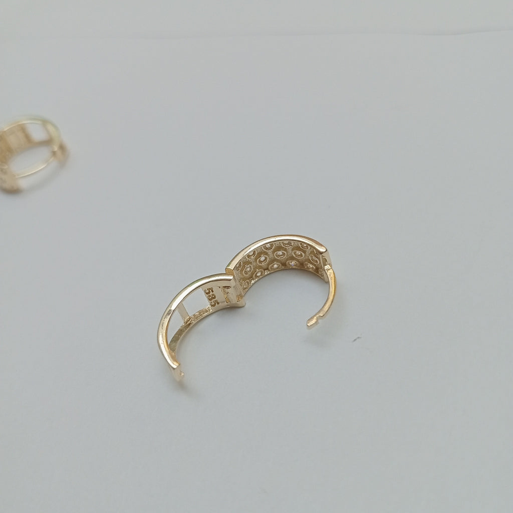 HUGGIES ORO 14K 2.6 (NUEVO)