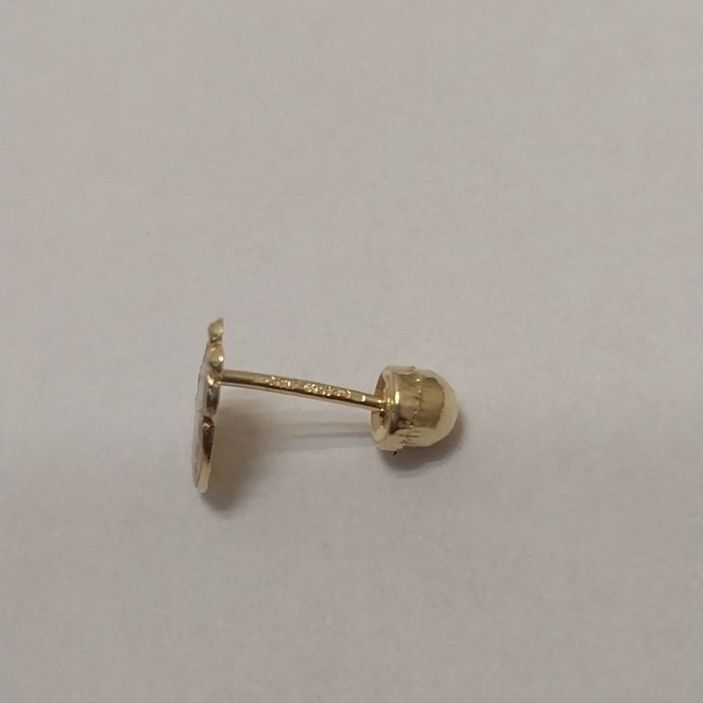 BROQUELES ORO 14K 1 (NUEVO)