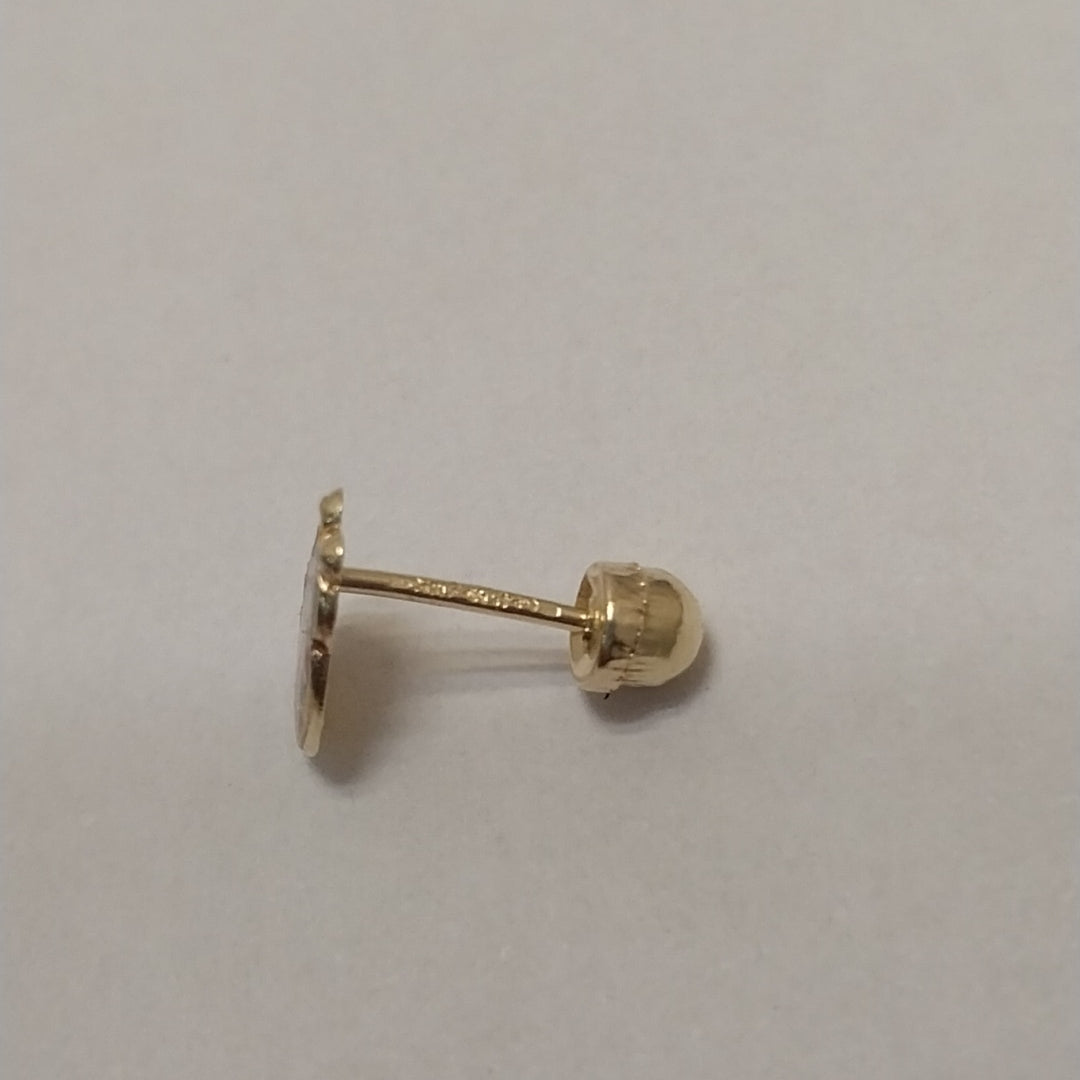 BROQUELES ORO 14K 1 (NUEVO)