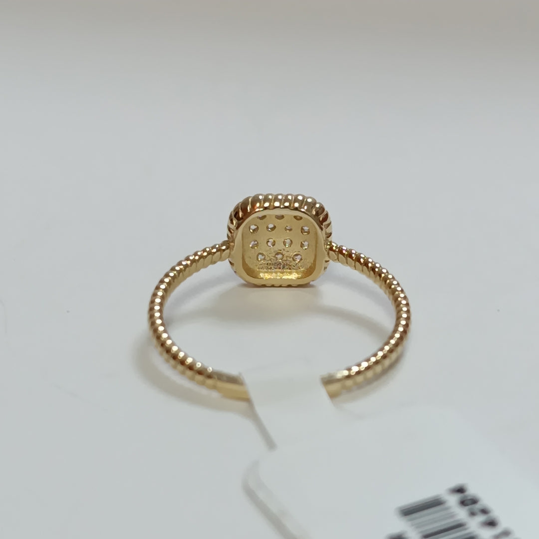 ANILLOS DAMA ORO 14K 2 (NUEVO)