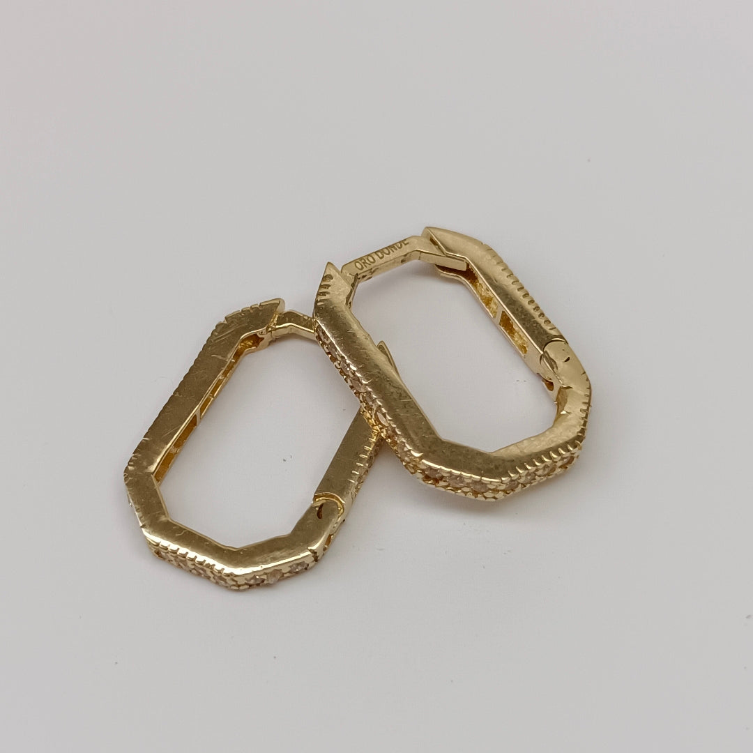 HUGGIES ORO 14K 2.1 (NUEVO)