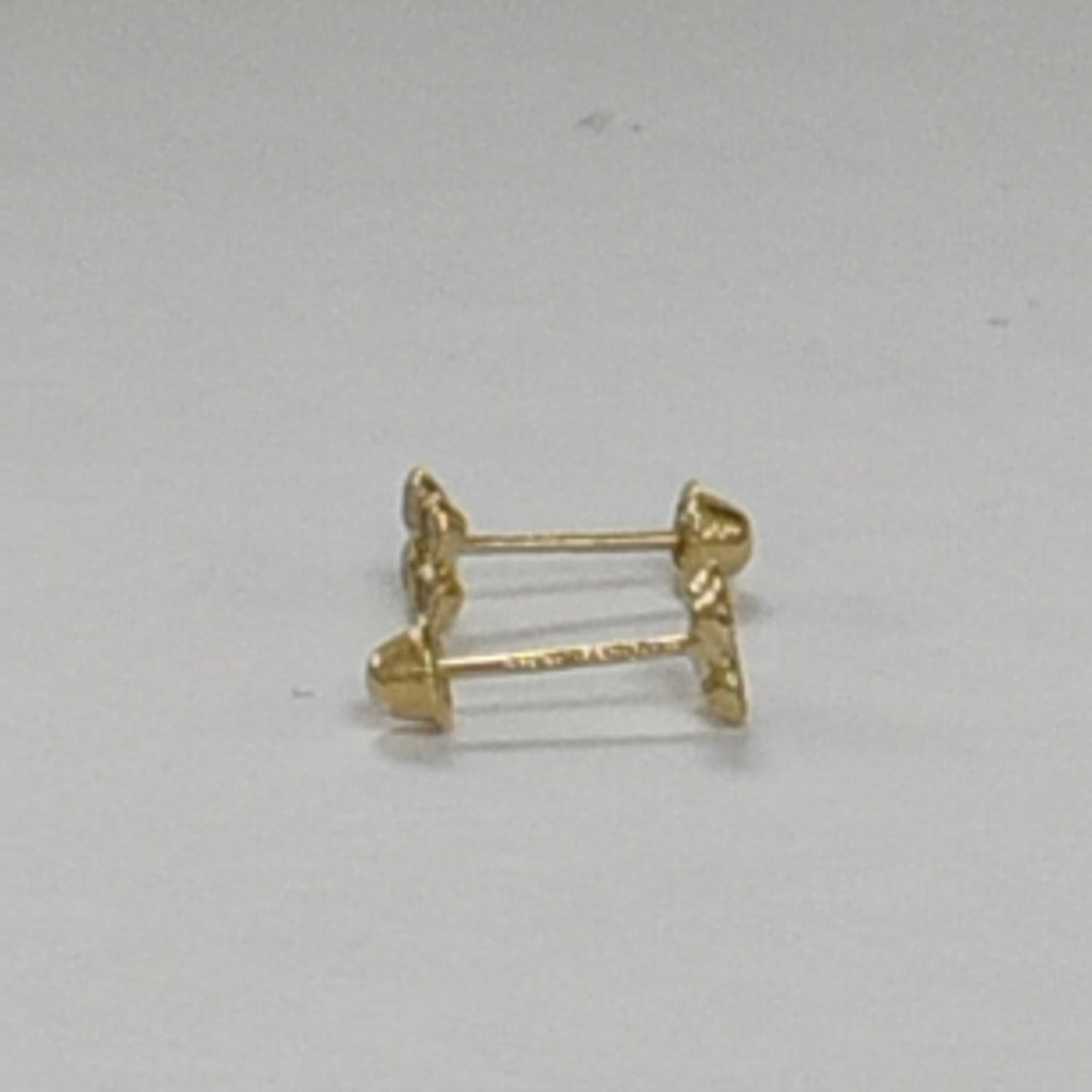 BROQUELES ORO 14K 1 (NUEVO)
