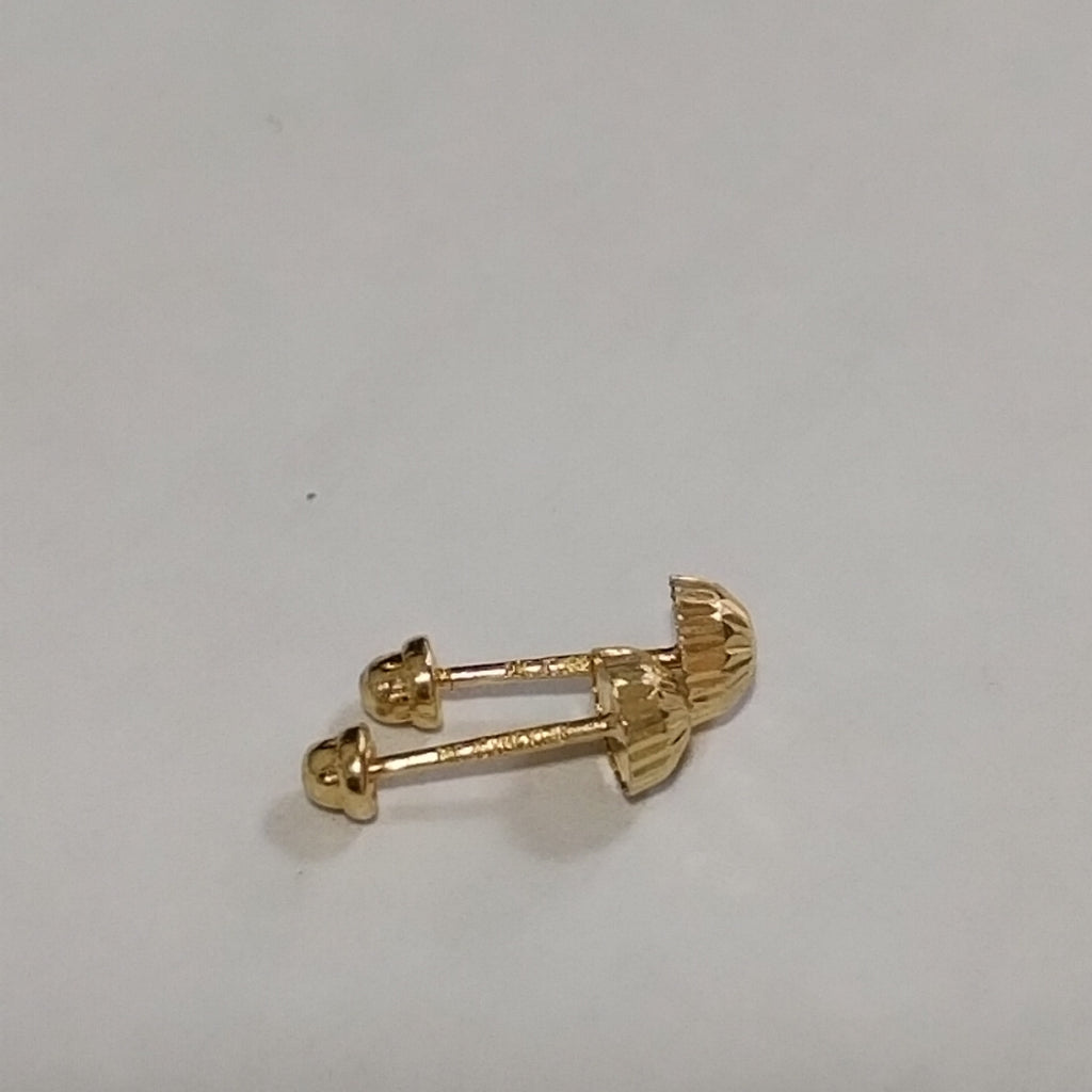 BROQUELES ORO 14K 1 (NUEVO)