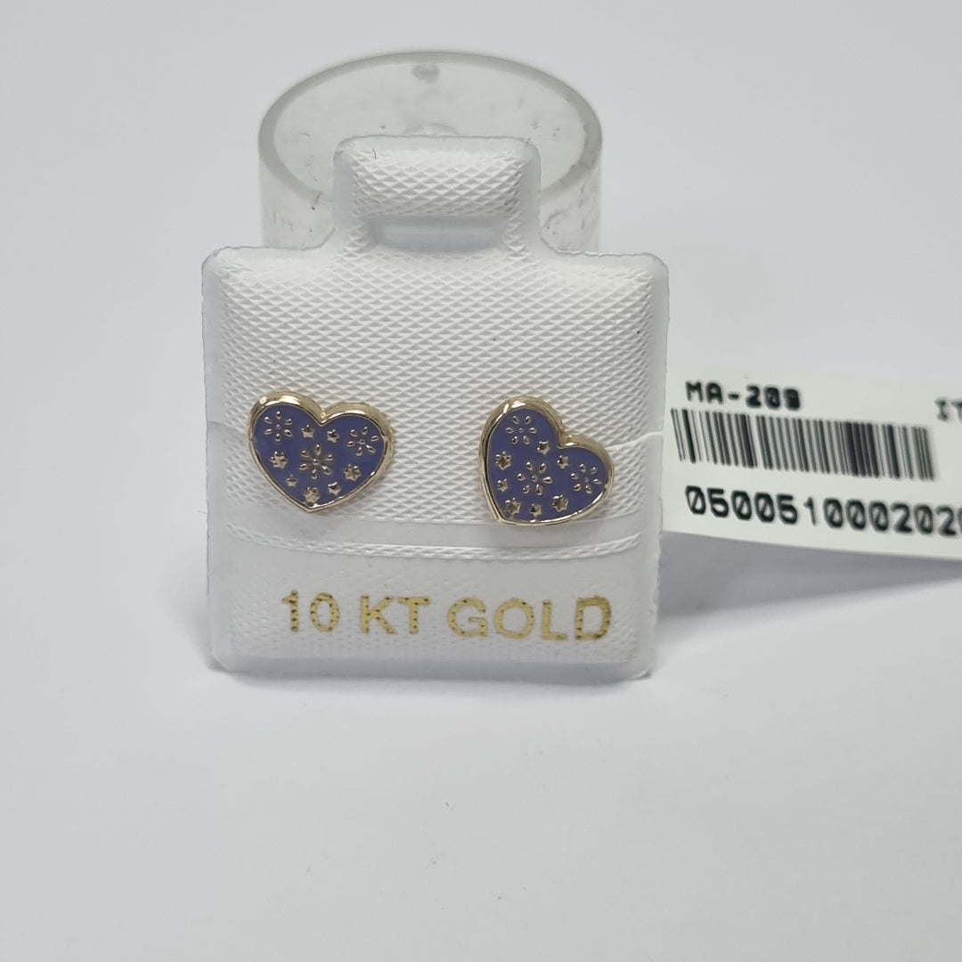 BROQUELES ORO 10K 1 (NUEVO)