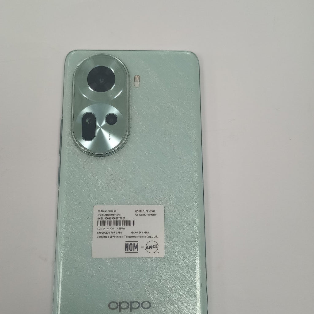CELULAR OPPO  RENO11 5G CPH2599 (2024) 256 GB 8 GB RAM (SEMINUEVO)