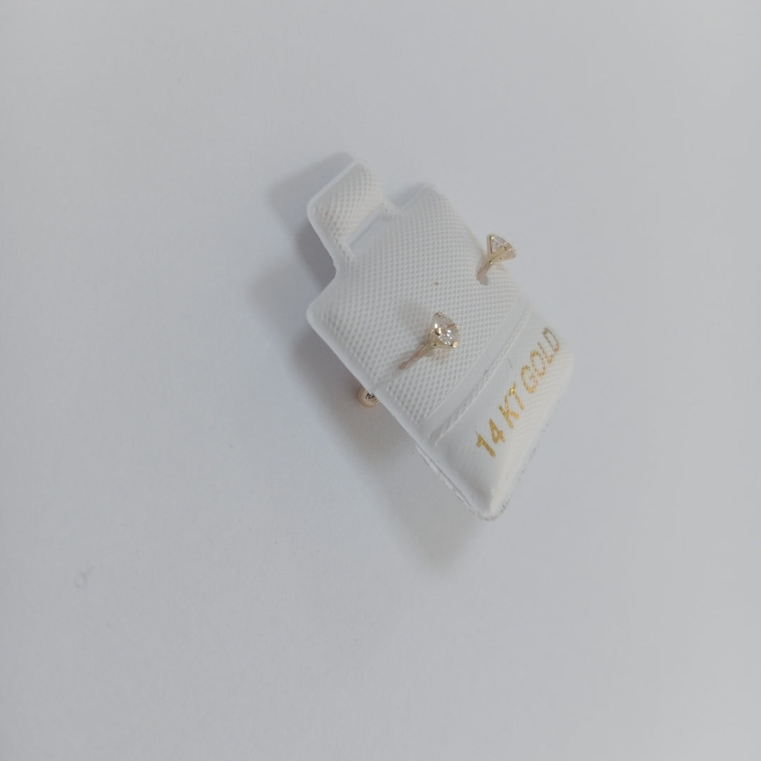 BROQUELES ORO 14K 1 (NUEVO)