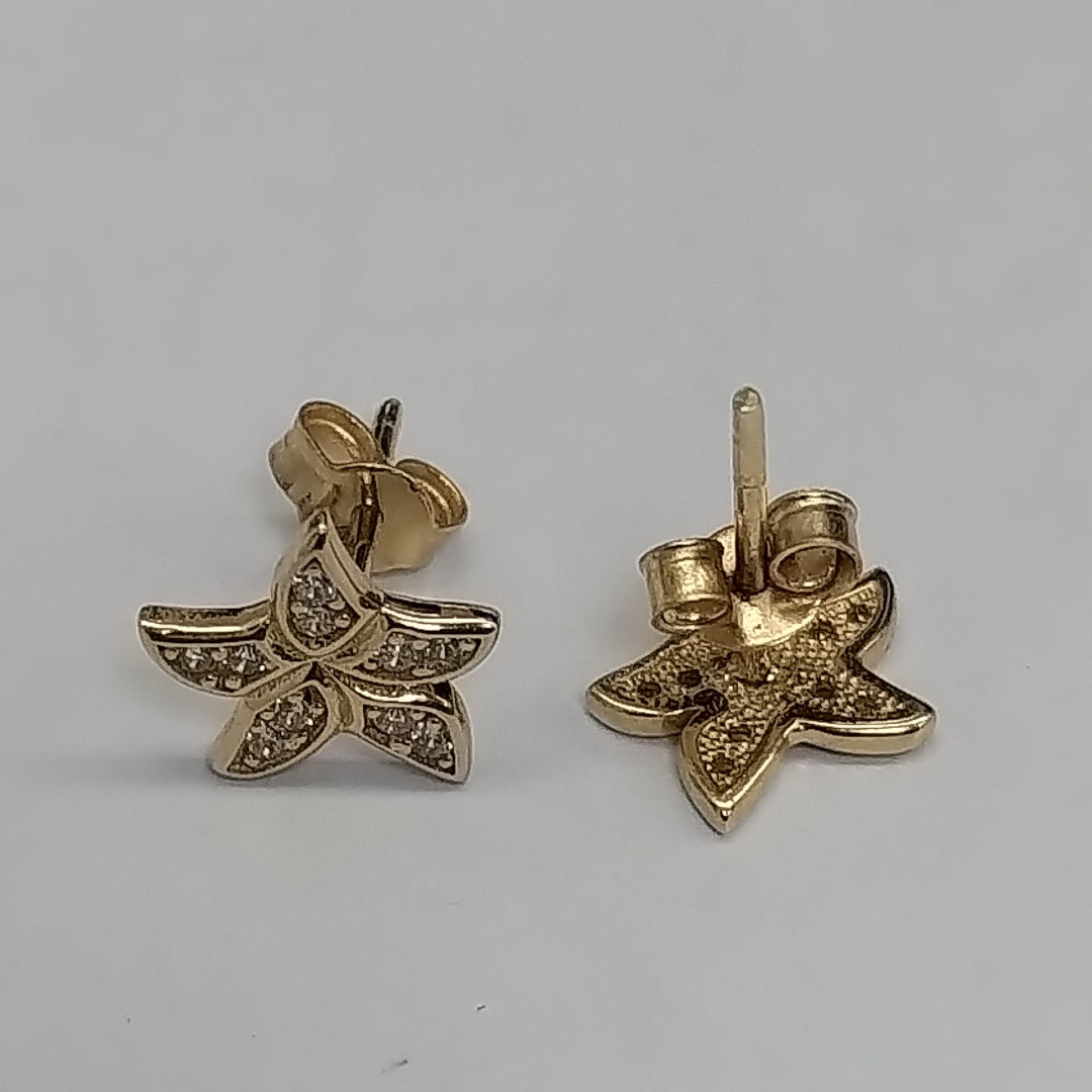 BROQUELES ORO 14K 1.2 (NUEVO)
