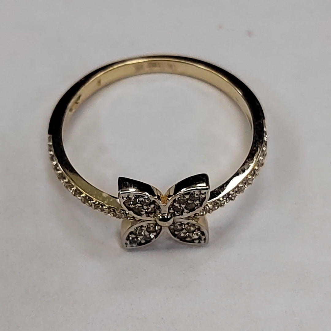 ANILLOS DAMA ORO 14K 2 (NUEVO)