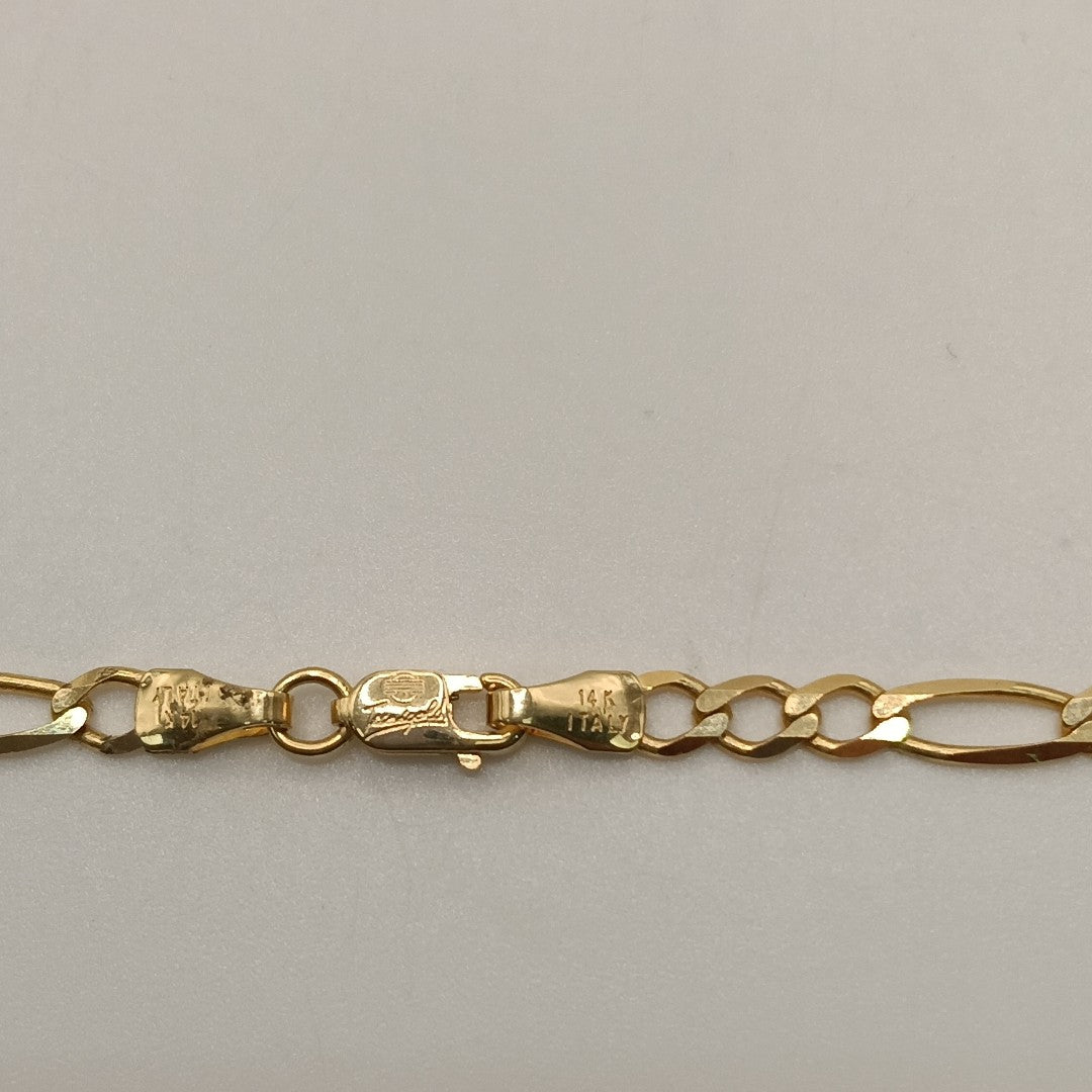 CADENAS CARTIER 3*1 AMARILLA ORO 14K 6.9 (NUEVO)