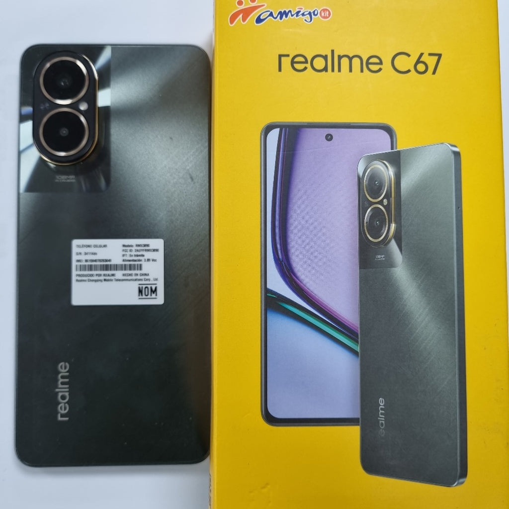CELULAR REALME C67 RMX3890 (2023) 256 GB 8 GB RAM (SEMINUEVO)