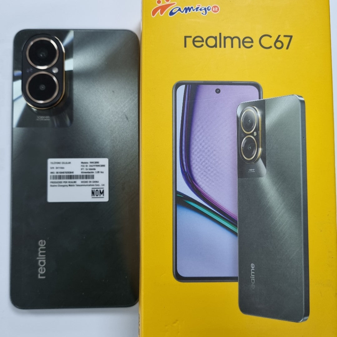 CELULAR REALME C67 RMX3890 (2023) 256 GB 8 GB RAM (SEMINUEVO)
