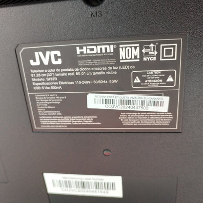 PANTALLA JVC SI32R (2021) 32&quot; LED HD (SEMINUEVO)