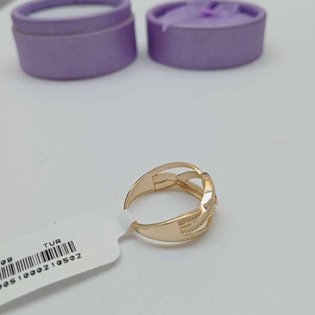 ANILLOS DAMA ORO 14K 2 (NUEVO)
