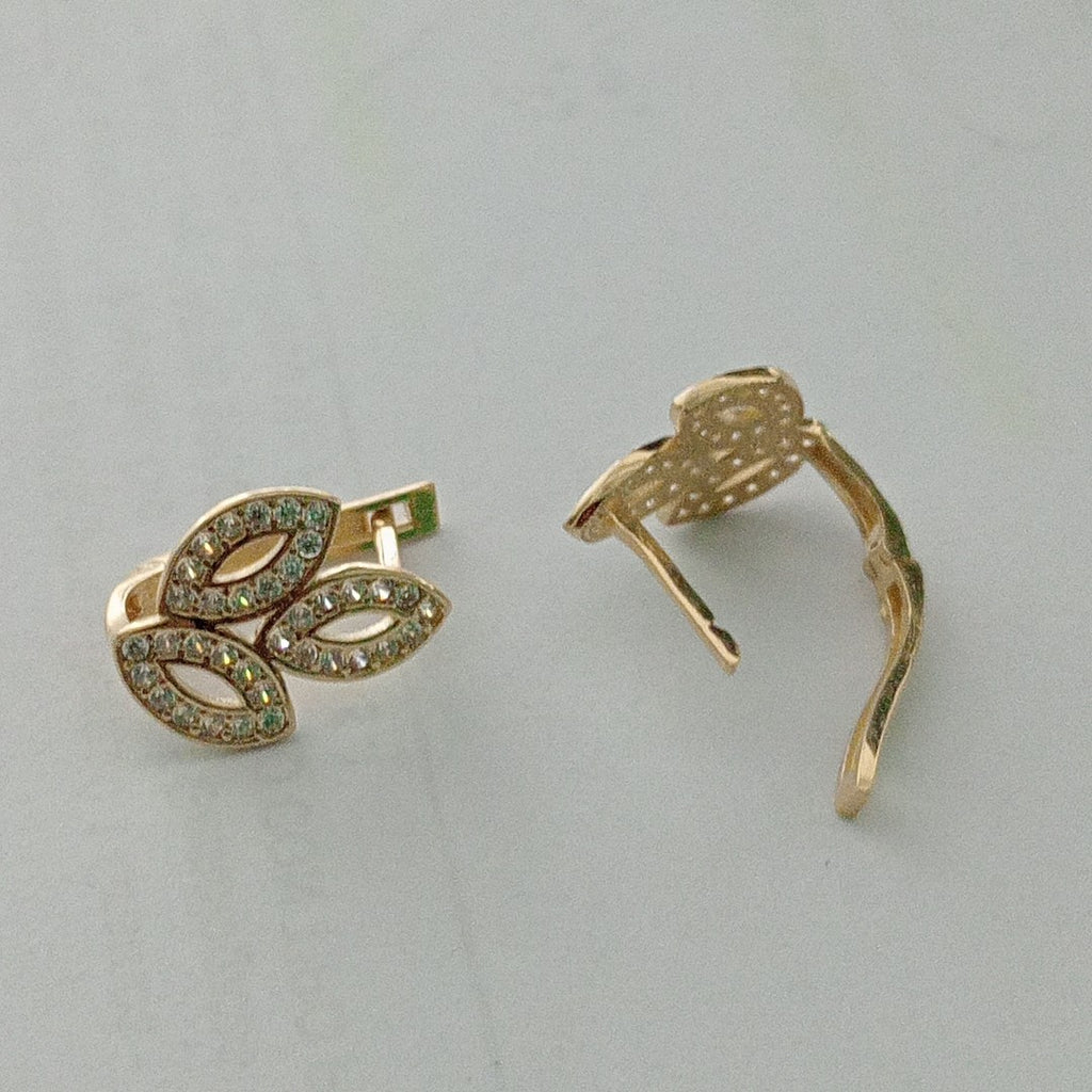 BROQUELES ORO 14K 2.4 (NUEVO)