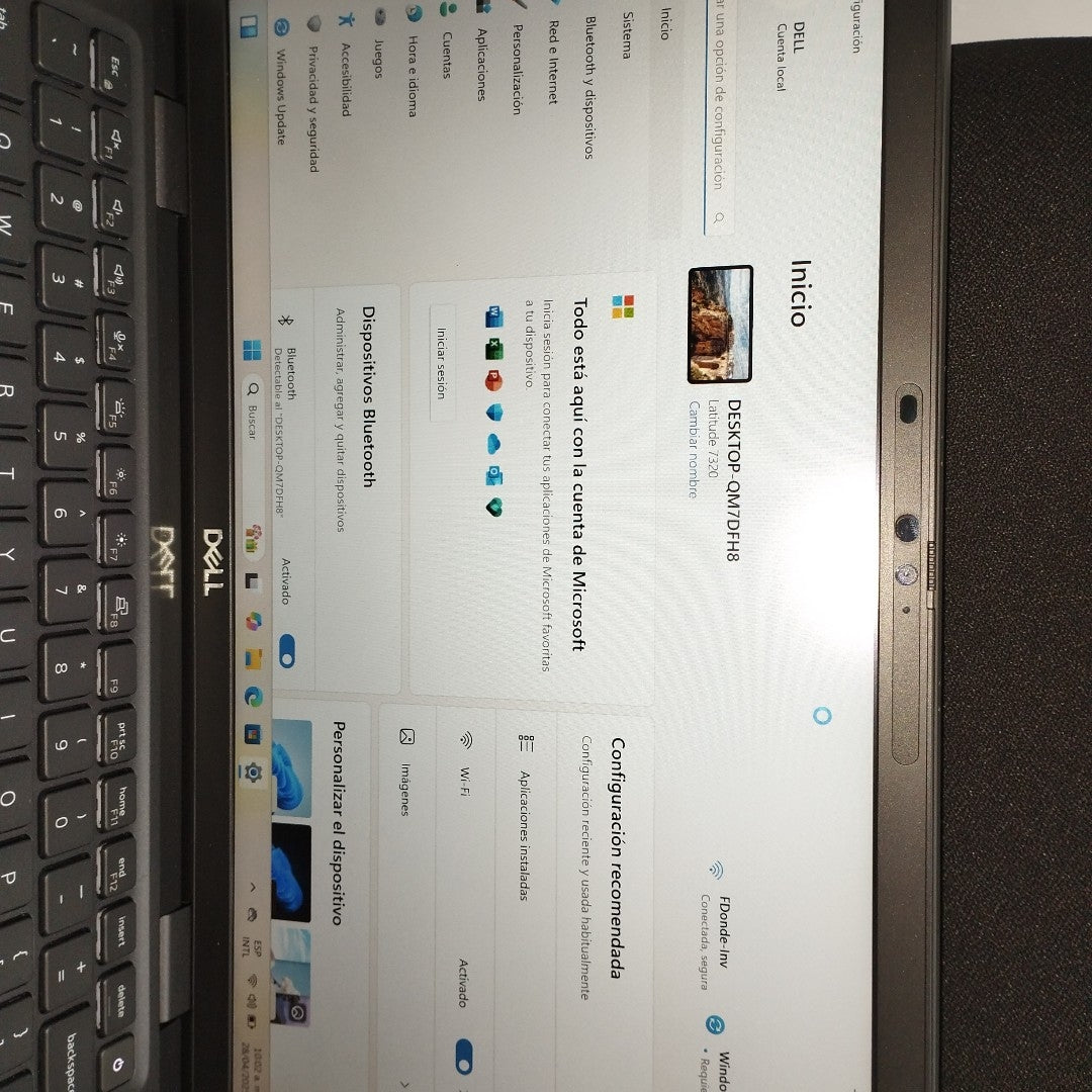 LAPTOP DELL LATITUDE 7320 DETACHABLE (2022) 256 GB SSD 16 GB RAM (SEMINUEVO)