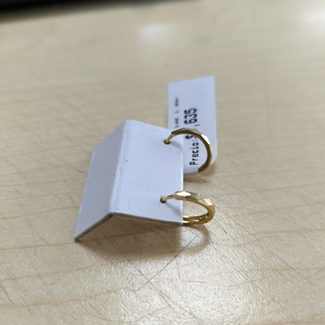 HUGGIES ORO 14K 1.5 (NUEVO)