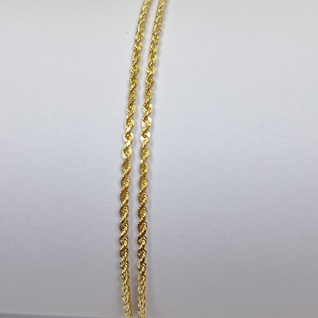 CADENAS TORSAL ORO 14K 7.6 (NUEVO)