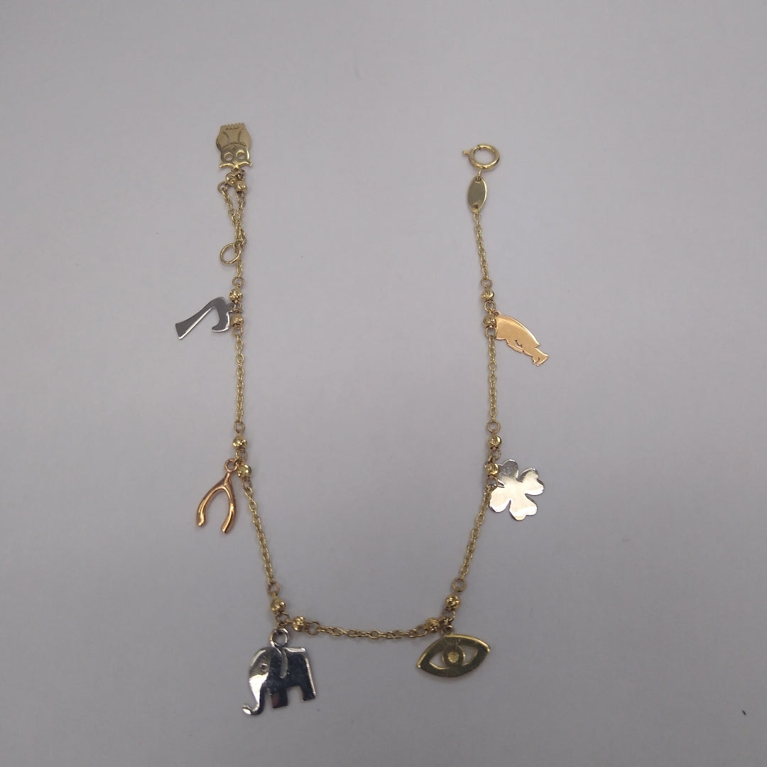 PULSERAS DAMA ORO 14K 2.7 (NUEVO)