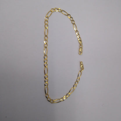 PULSERAS CABALLERO CARTIER 3*1 AMARILLA ORO 14K 3.1 (NUEVO)