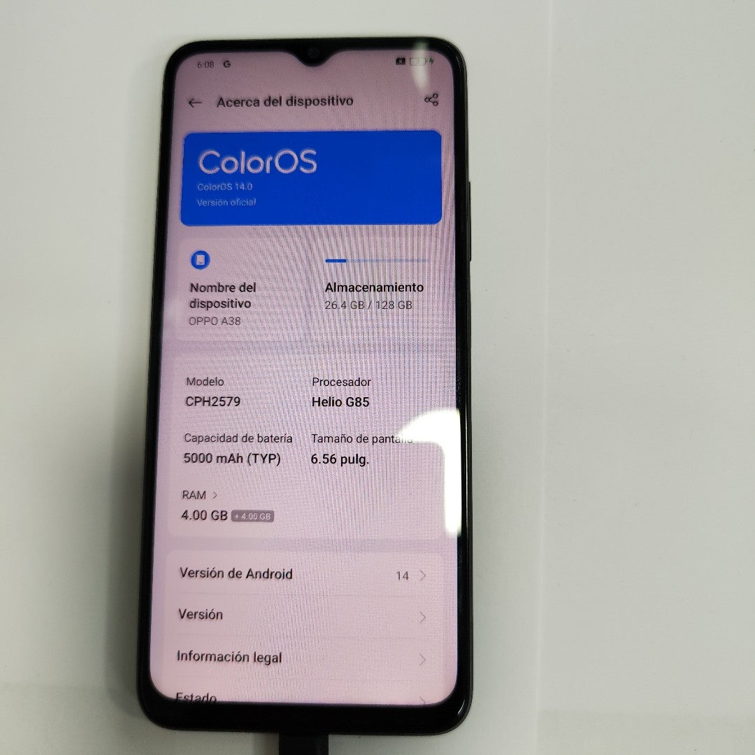 CELULAR OPPO  A38 CPH2579 (2023) 128 GB 4 GB RAM